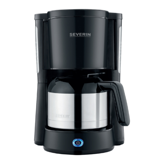 SEVERIN KA 4846 Instructions For Use Manual