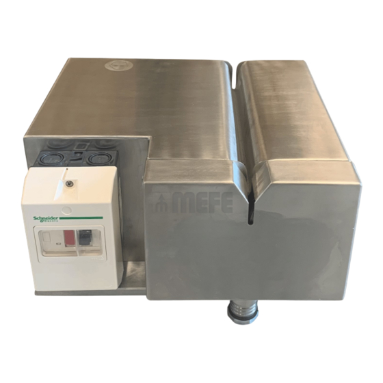 MEFE CAT 139100 Manuals