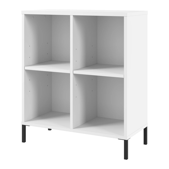 BUSH FURNITURE Soho SHB125WH-Z Manuals
