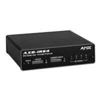 AMX AXB-IRS4 IRSERIAL INTERFACE, 4 PORTS Instruction Manual