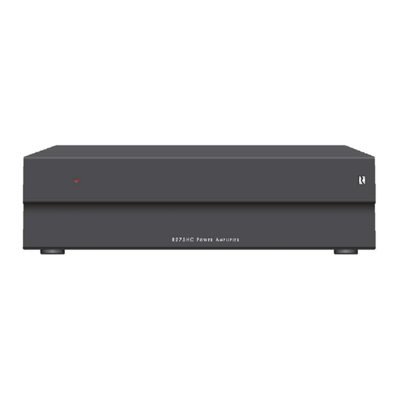Russound R-Series User Manual
