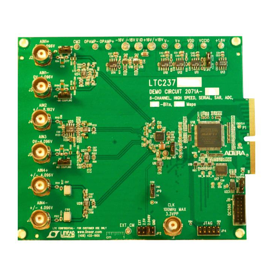 Linear Technology LTC2374 Demo Manual