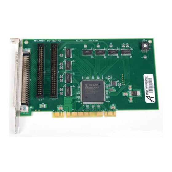 Contec DIO-48D2-PCI User Manual