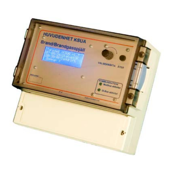 Control KSUA and Monitoring Unit Manuals