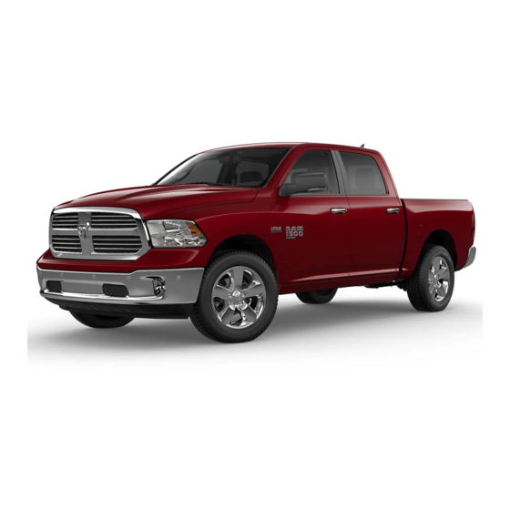 RAM 1500 2019 Quick Reference Manual