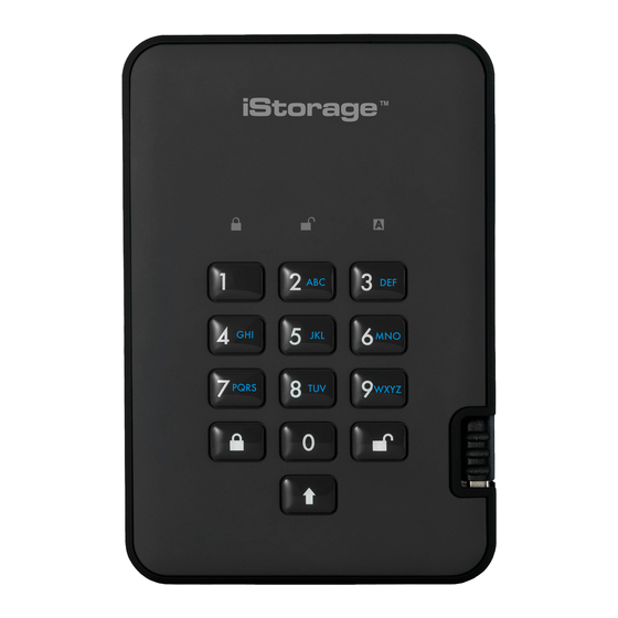 iStorage Diskashur2 Quick Start Manual