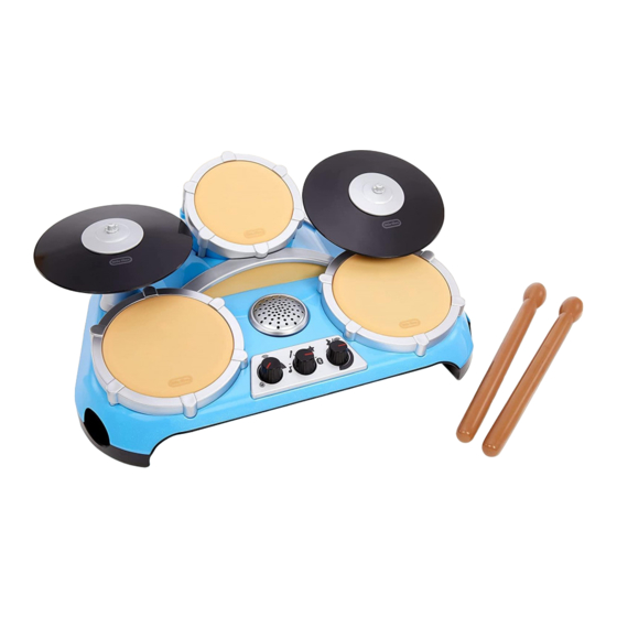 MGA Entertainment Little Tikes MY REAL JAM DRUM SET Quick Start Manual