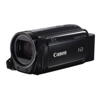Canon LEGRIA HF R706 Instruction Manual