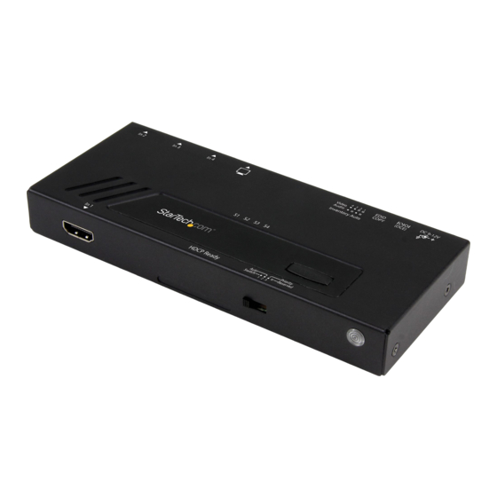 StarTech.com VS421HD4KA Quick Install Manual