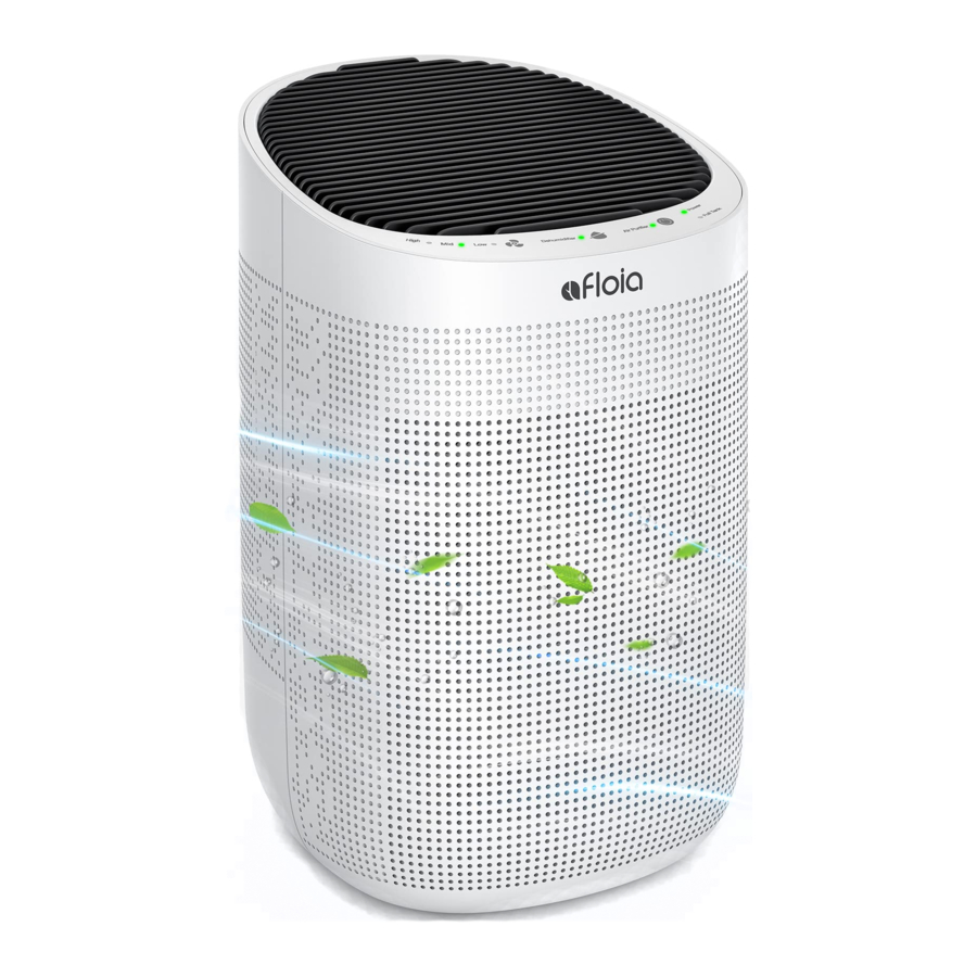 Afloia Q8 - 2-in-1 Dehumidifier & Air Purifier Manual