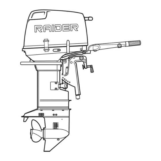 User Manuals: Raider Outboards 55 Outboard Motor