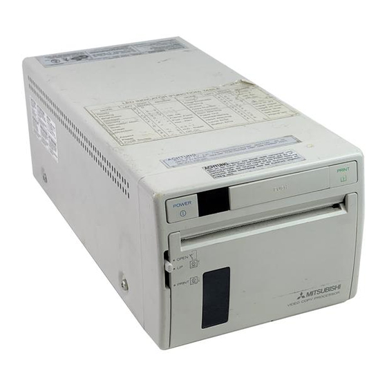 Mitsubishi P66E Manuals