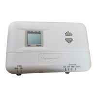 Honeywell HEAT PUMP THERMOSTAT T8411R Installation Instructions Manual