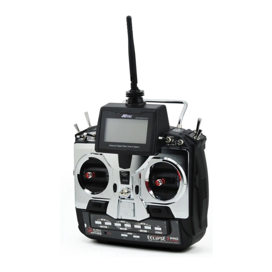 HITEC Eclipse 7 Pro Instruction Manual