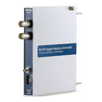 National Instruments NI 5734R Series User Manual And Specifications