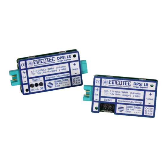Emcotec LONGGO Manual
