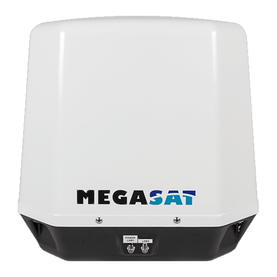 Megasat Satmaster Portable Dome Manuals
