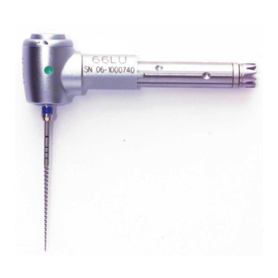 KaVo INTRA LUX head 66 LU Instructions For Use Manual
