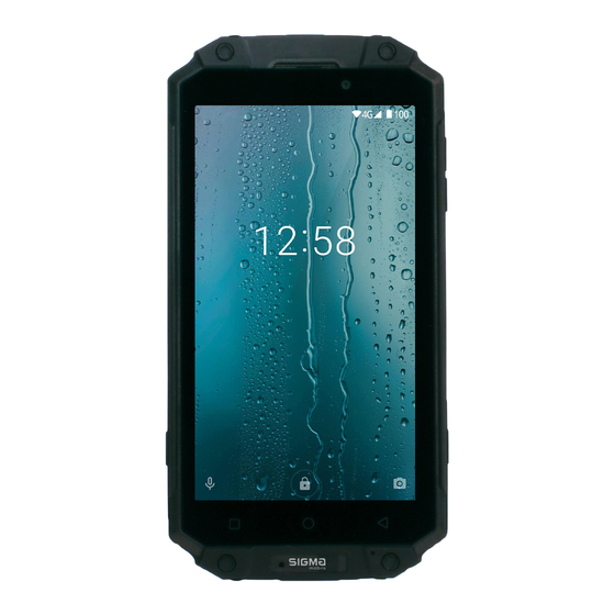 Sigma mobile X-treme PQ39 User Manual