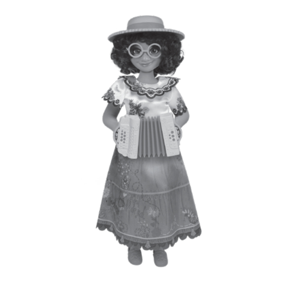 JAKKS Pacific Disney Encanto Sing & Play Mirabel Doll Instruction Manual