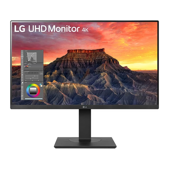 LG 27BQ65UB Manual