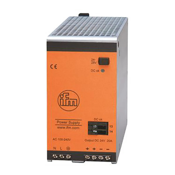 IFM DN4014 Installation Manual