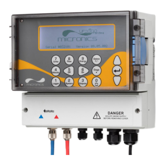 Micronics UF3300 Series User Manual