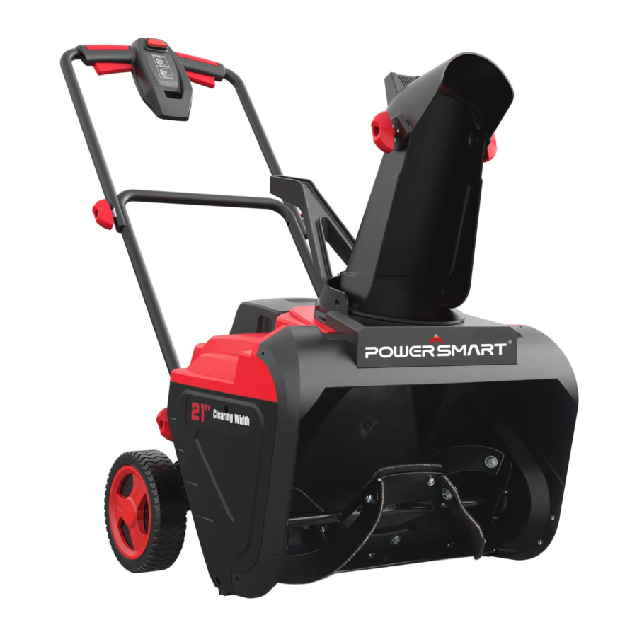 PowerSmart HB2802A - Snow Blower Manual