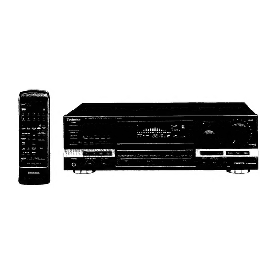 Technics SA-GX530 Service Manual