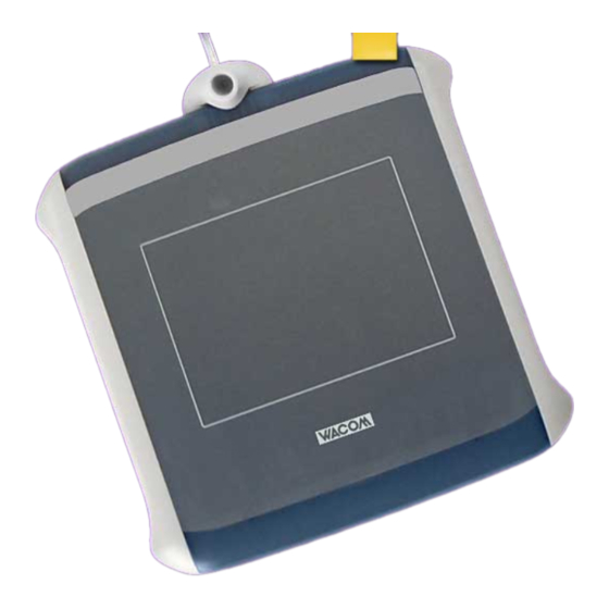 Wacom GRAPHIRE 2 - FOR MAC User Manual