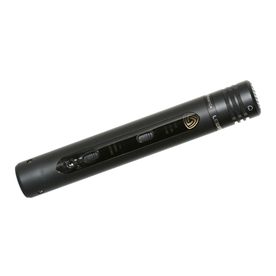 Lewitt LCT 140 Manual