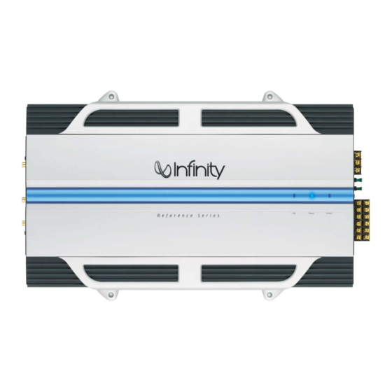 Infinity 5760a Reference Series Service Manual