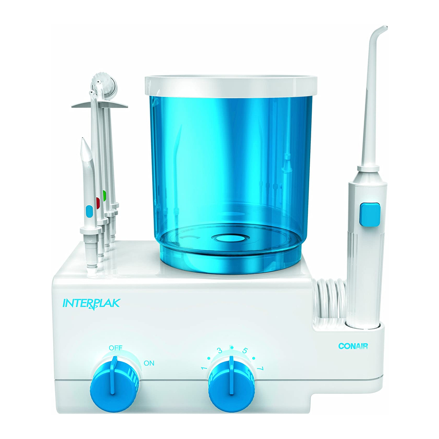 CONAIR INTERPLAK WJ7B INSTRUCTION MANUAL Pdf Download ManualsLib