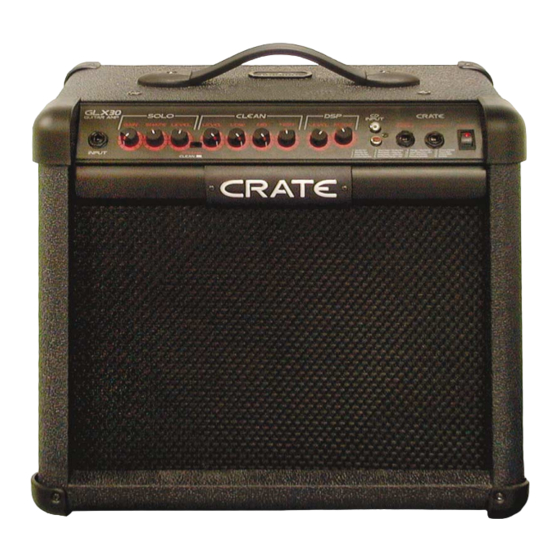 CRATE GLX30 OWNER