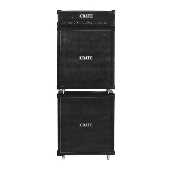 CRATE AMPLIFIER G1500 OPERATION MANUAL Pdf Download ManualsLib