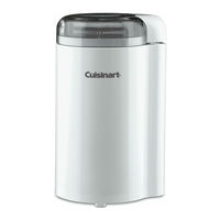 Cuisinart coffee hotsell grinder manual