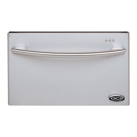 DCS DISHDRAWER DD124 SERIES USE & CARE MANUAL Pdf Download ManualsLib