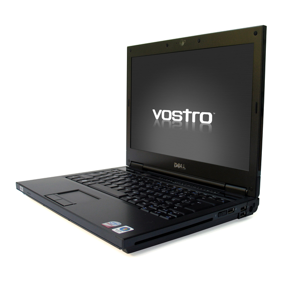 Dell Vostro PP36L Setup And Quick Reference Manual