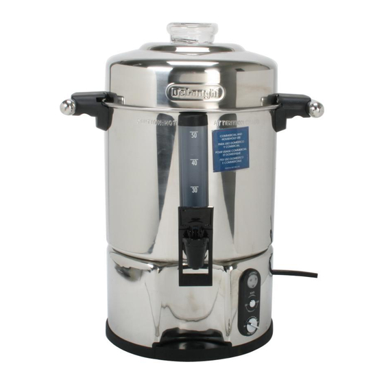 Coffee Urn Stainless Steel 60 Cup - Park Avenue