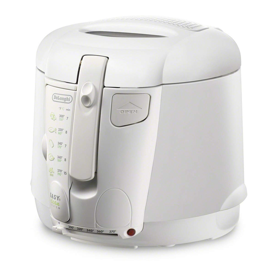 Description Of The Appliance Filling The Bowl DeLonghi D677UX