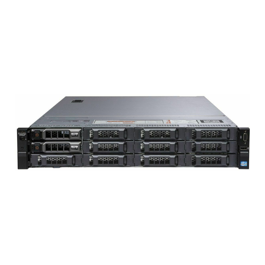 DELL PE R720XD OWNER'S MANUAL Pdf Download | ManualsLib