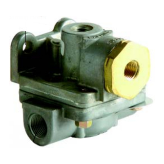 BENDIX QR-1C DBL CHECK QUICK RELEASE VALVE MANUAL Pdf Download | ManualsLib