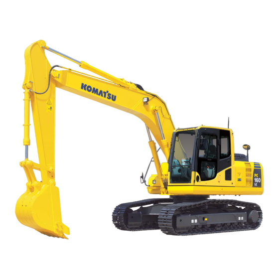 Komatsu Pc160lc-8 Brochure Pdf Download 