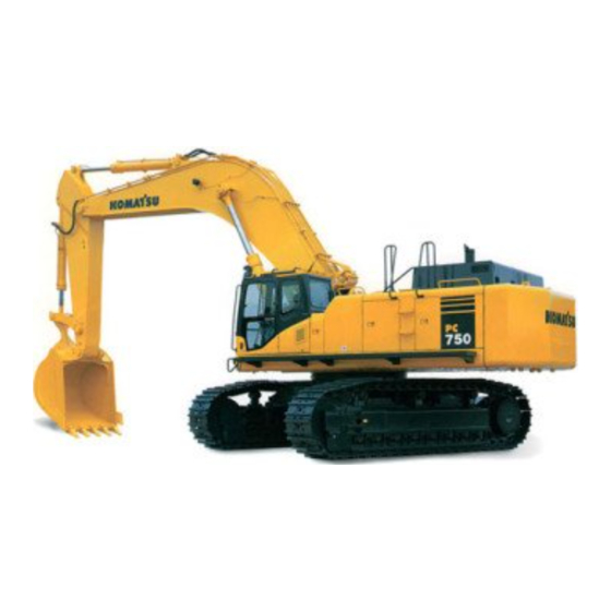 KOMATSU PC750 BROCHURE Pdf Download | ManualsLib