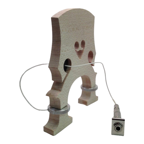 FISHMAN FULL CIRCLE UPRIGHT BASS PICKUP INSTALLATION MANUAL Pdf