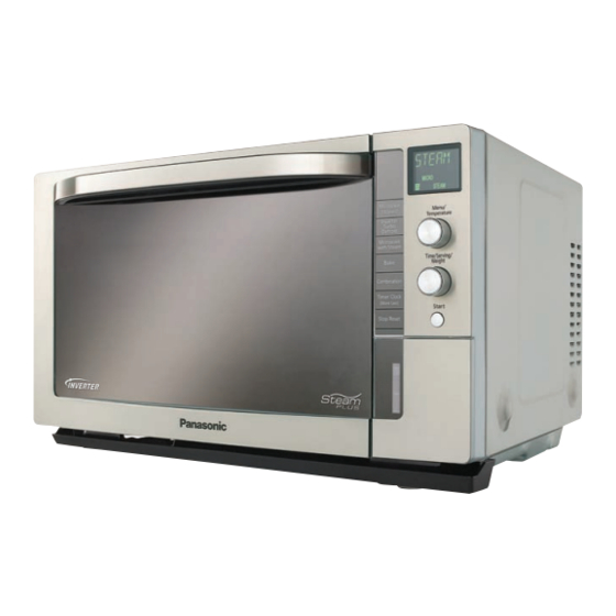 PANASONIC NNCS597S STEAM CONVECTION MICROWAVE OVEN OPERATING