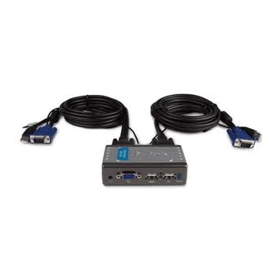 D-Link KVM-221 - KVM / Audio Switch Quick Installation Manual