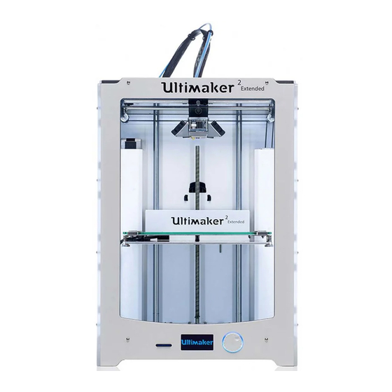 Ultimaker  2 Extended User Manual