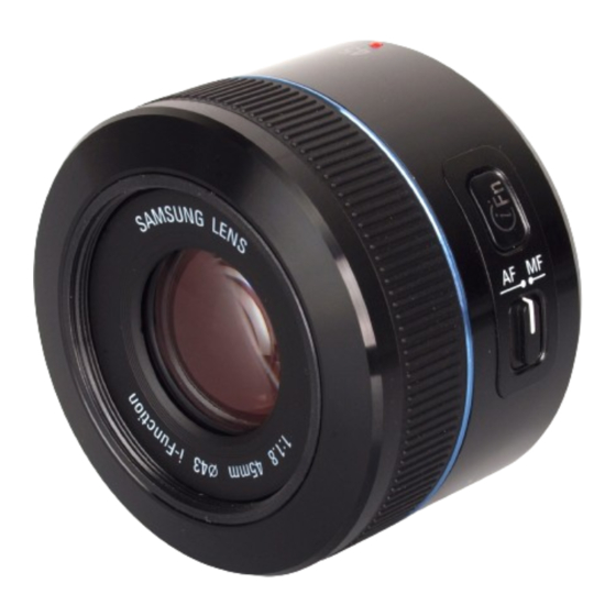 Samsung 45mm F1.8 User Manual