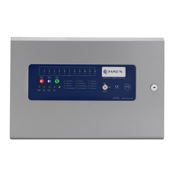 Haes AlarmSense PLUS Quick Start Manual